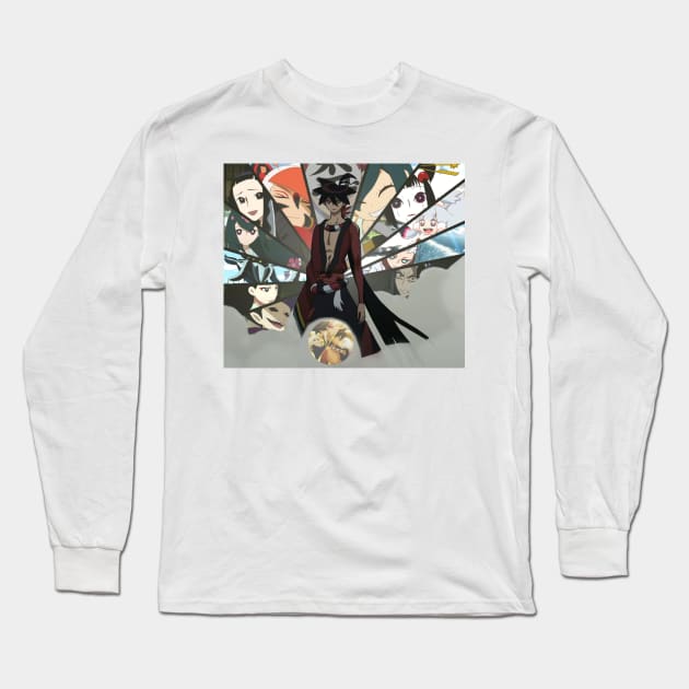 Katanagatari Shichika Memory Long Sleeve T-Shirt by ChromaHope